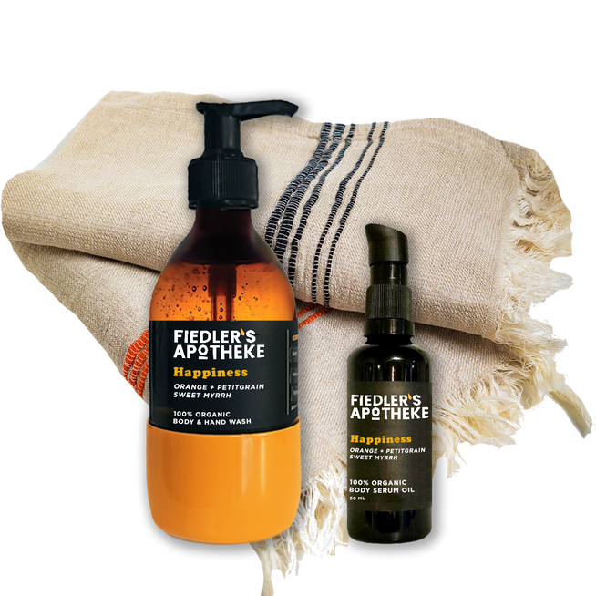HAPPINESS DUO + HAND TOWEL